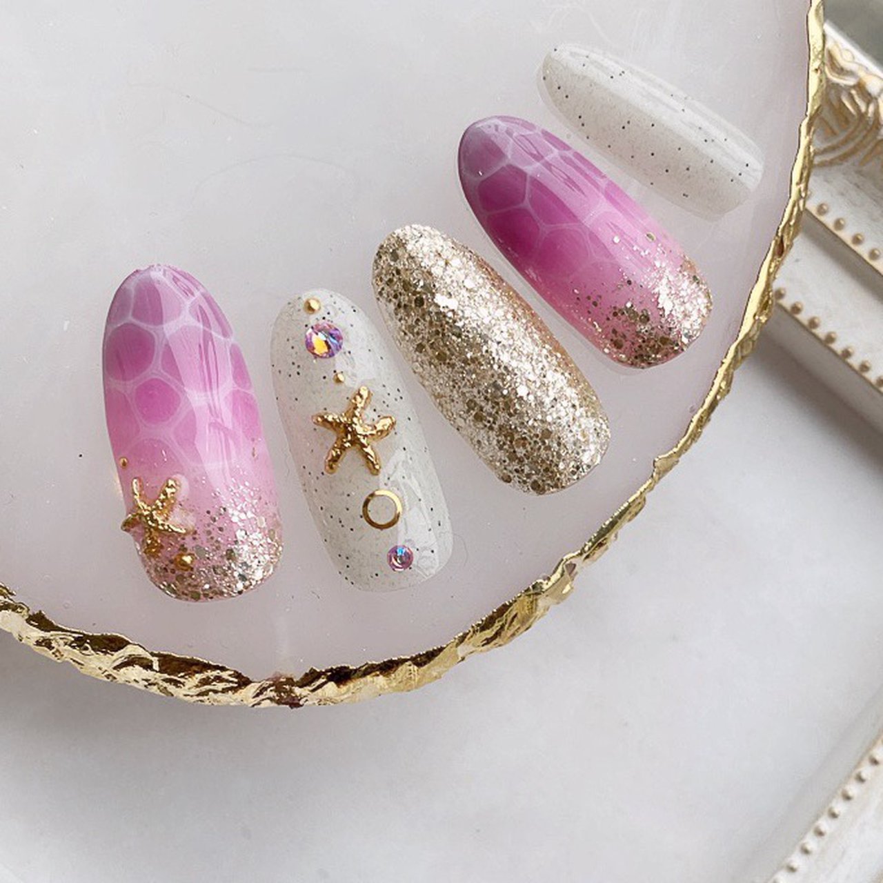 夏 旅行 海 リゾート ハンド Mami Nail Salon Fika のネイルデザイン No ネイルブック