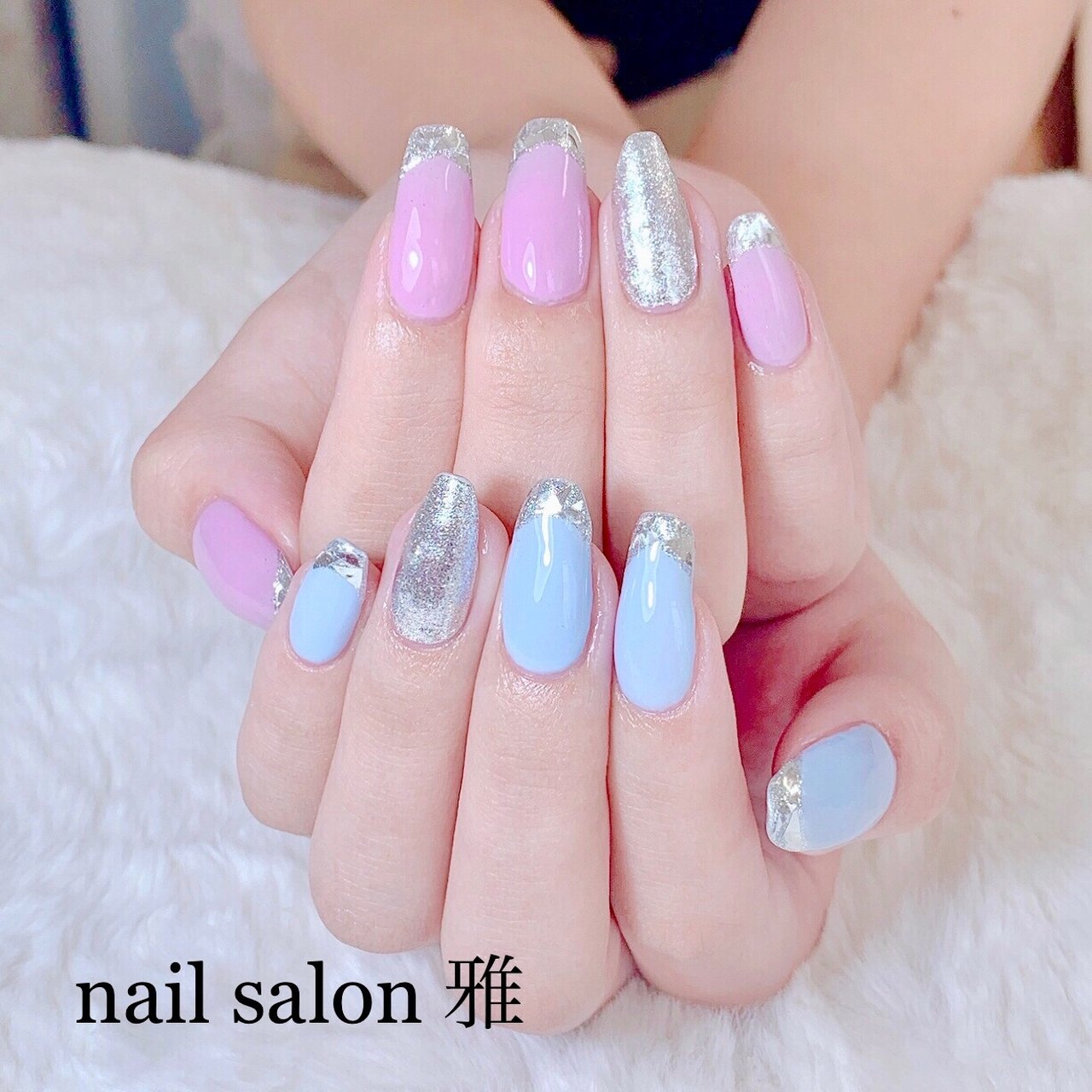 夏 オールシーズン 海 浴衣 ハンド Nail Salon School 雅のネイルデザイン No ネイルブック