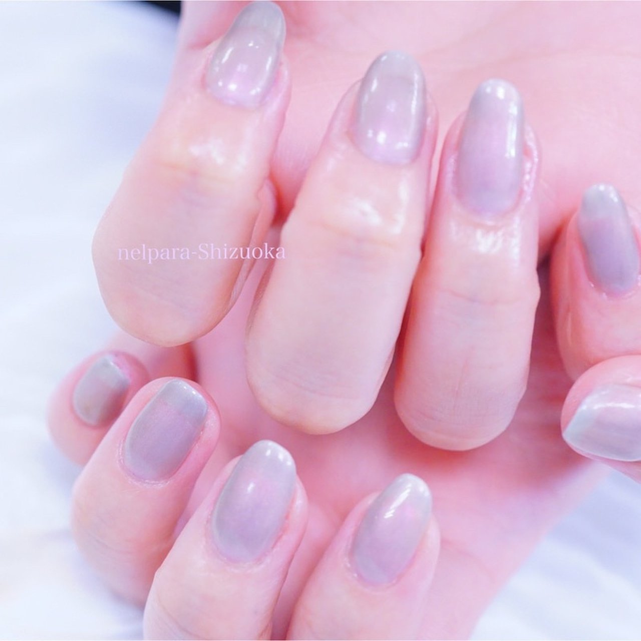 夏 ブライダル パーティー ハンド ワンカラー ネルパラ静岡イトーヨーカドー店のネイルデザイン No ネイルブック