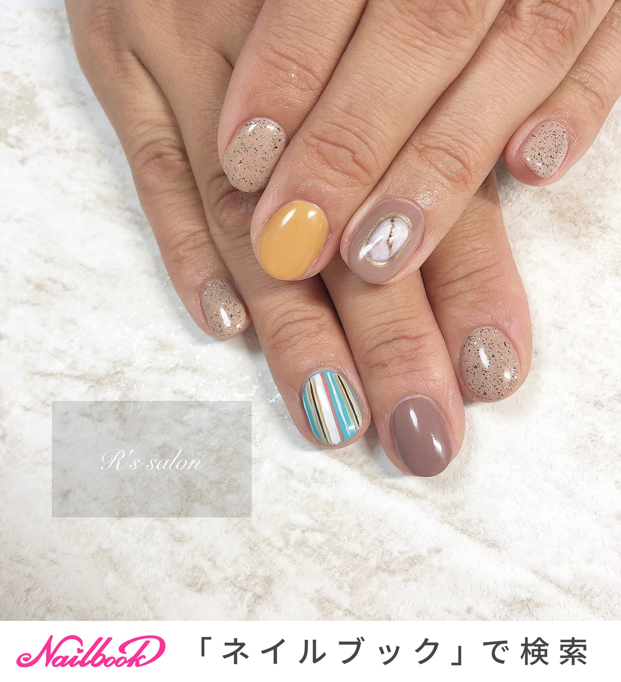ピスタチオネイルのネイルデザイン(118ページ目)｜ネイルブック 【118 