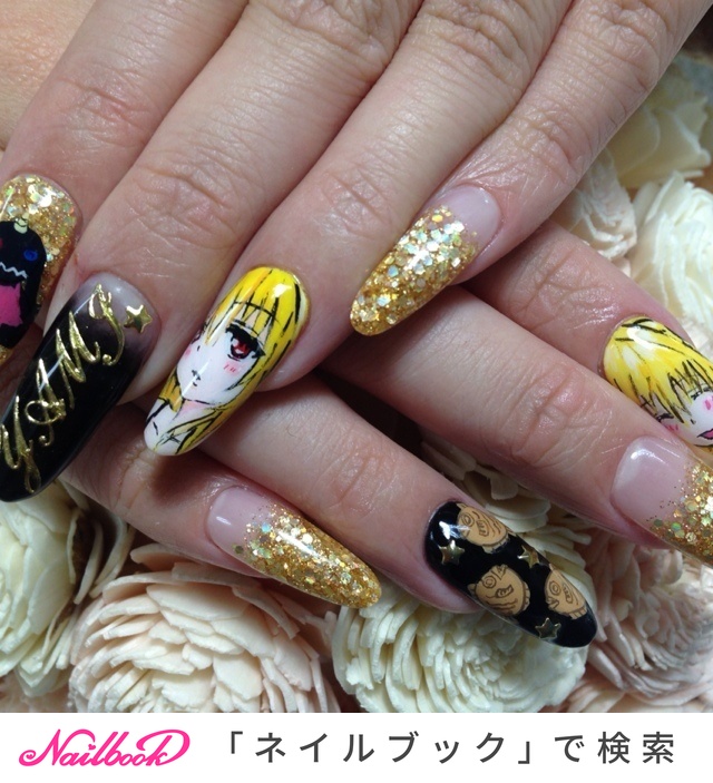 ハンド/痛ネイル/スカルプチュア - kanachan_83のネイルデザイン[No