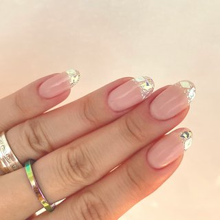 春 シンプル セルフネイルのネイルデザイン ネイルブック