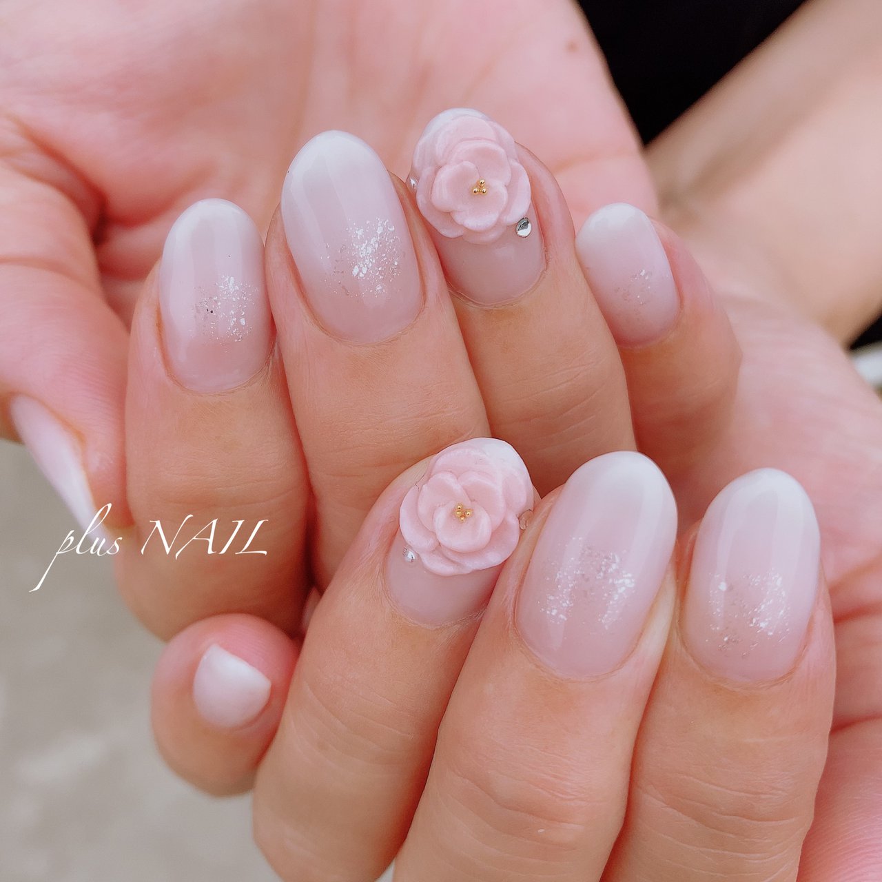 春 夏 オールシーズン ハンド フラワー Tinkのネイルデザイン No ネイルブック