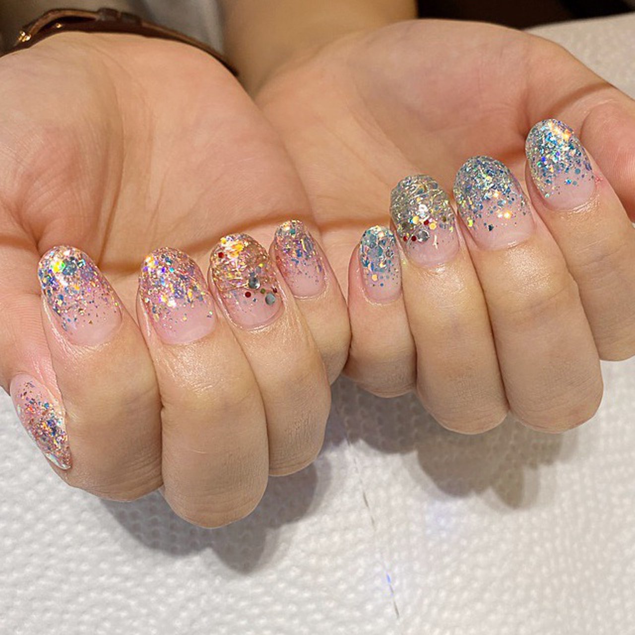 夏 オールシーズン ハンド シンプル グラデーション Mami Nail Salon Fika のネイルデザイン No ネイルブック