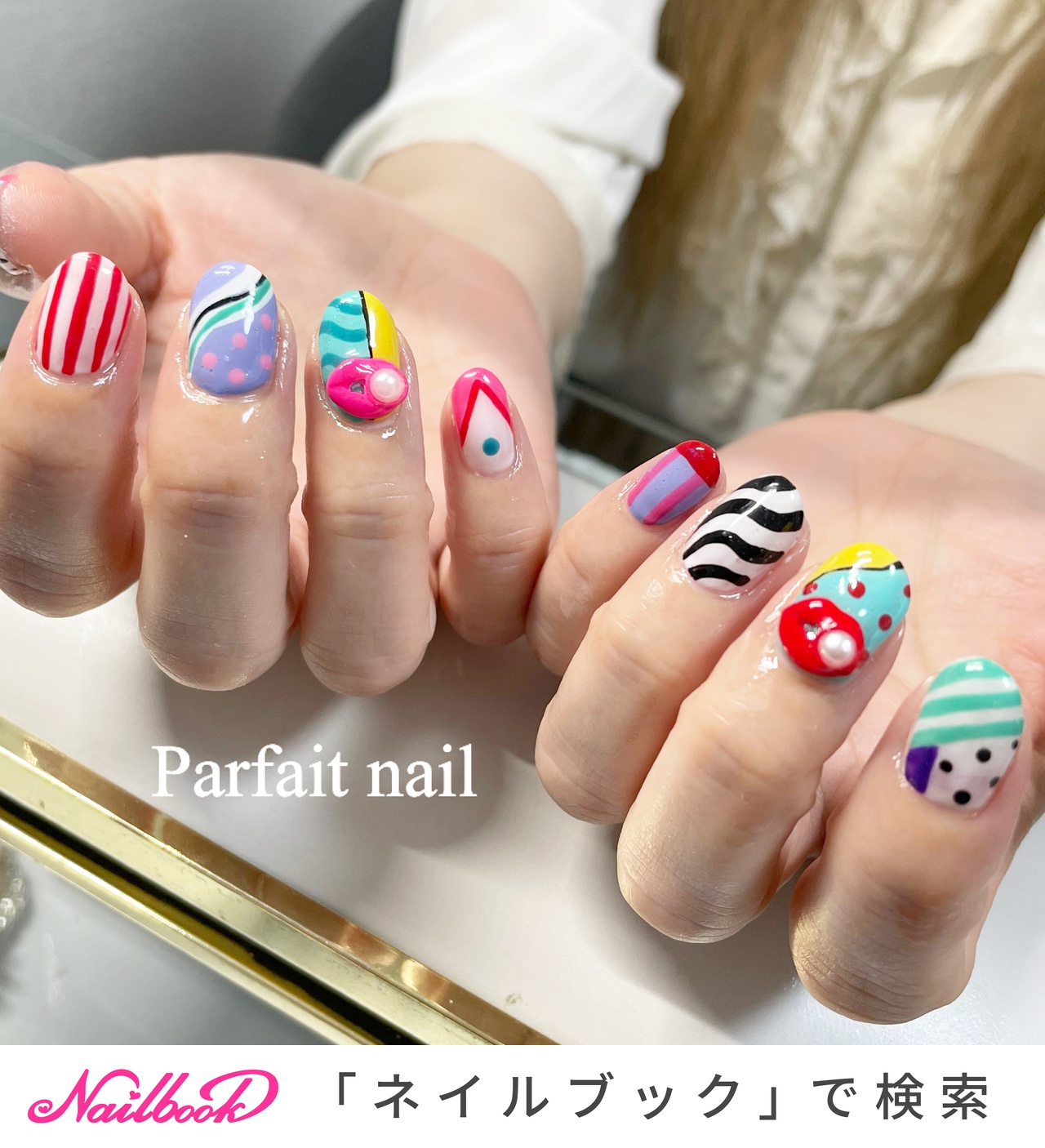 八戸市parfaitnailのネイルデザイン No ネイルブック