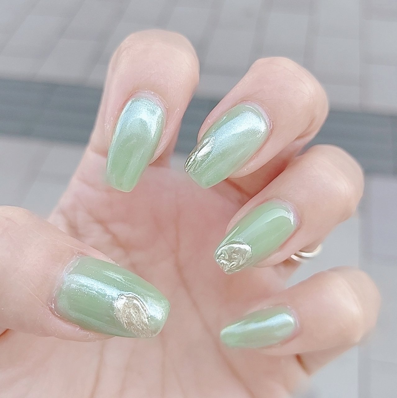 夏 オールシーズン ハンド シンプル ワンカラー Mmtmmのネイルデザイン No ネイルブック