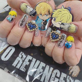 ネイルパーツ 卍 東京リベンジャーズ 千冬 3dネイルパーツ ネイル Suuryou Ha Ooi ネイル用品 Wsimarketingedge Com