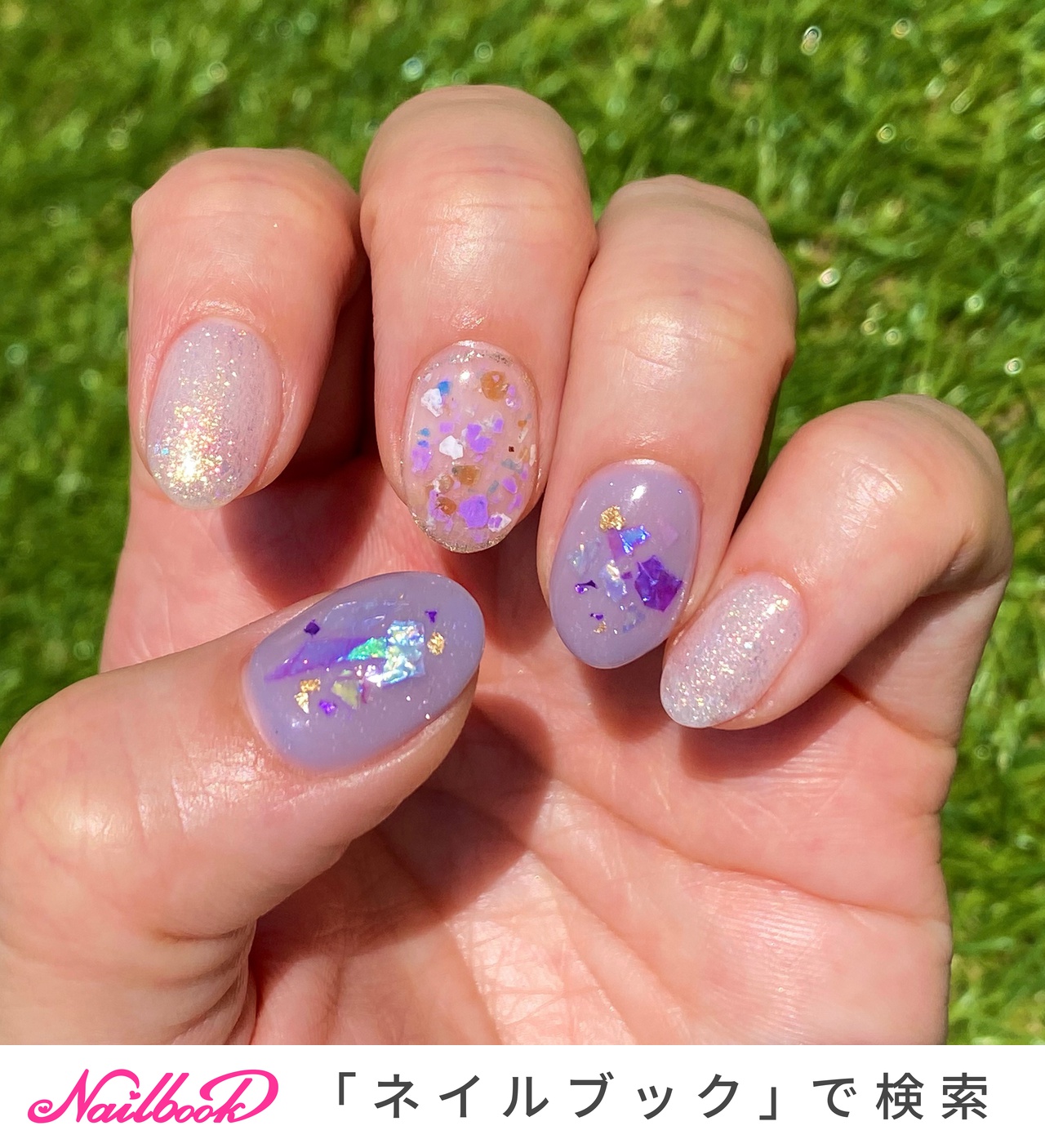 梅雨 セルフネイルのネイルデザイン ネイルブック
