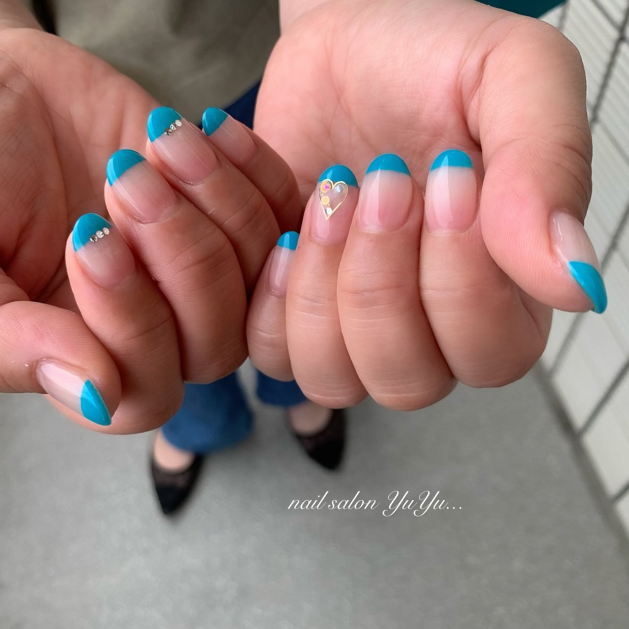 春 夏 梅雨 海 ハンド Nail Salon Yuyuのネイルデザイン No ネイルブック