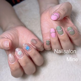 ニコちゃんネイルのネイルデザイン ネイルブック