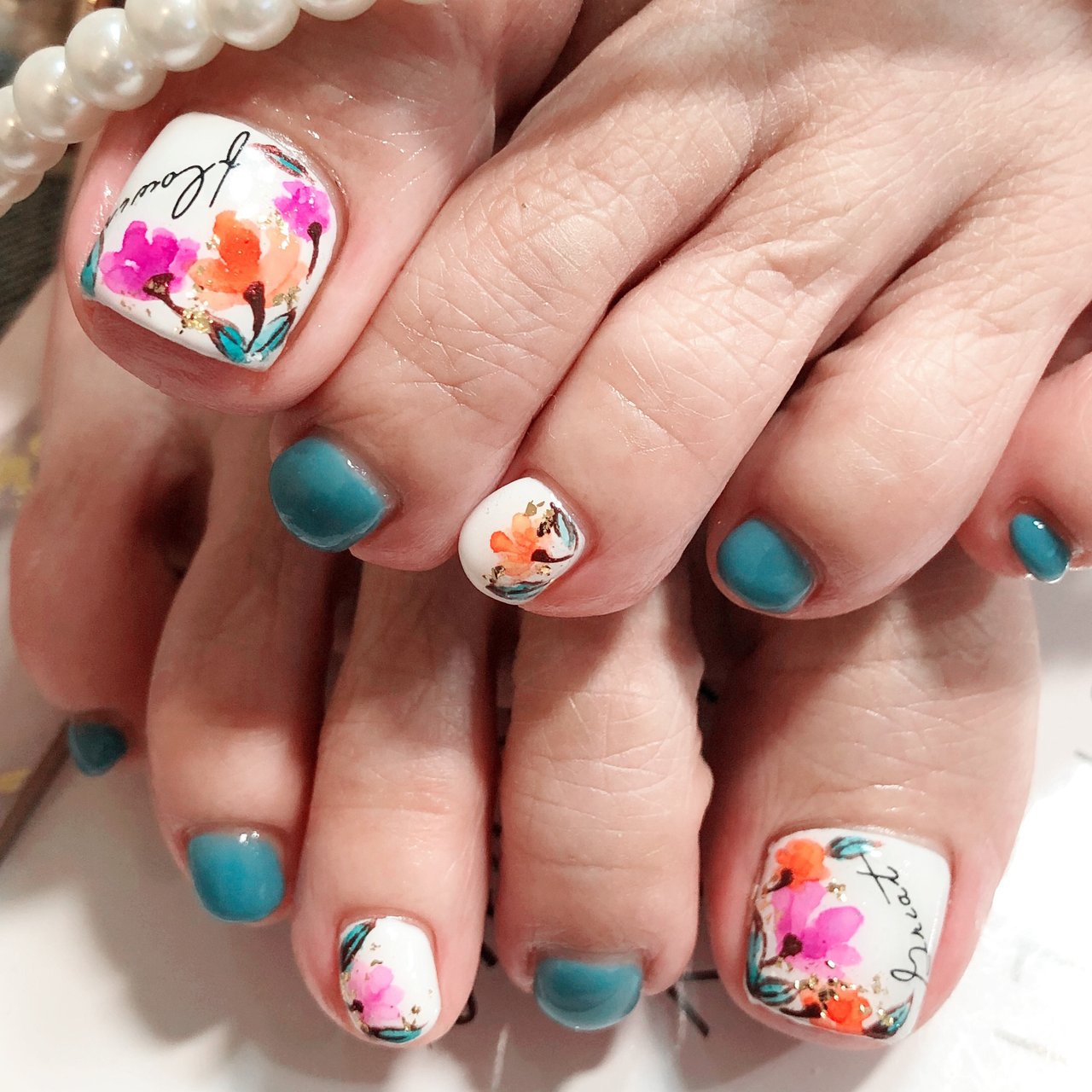 フット Gossip Girlのネイルデザイン No ネイルブック