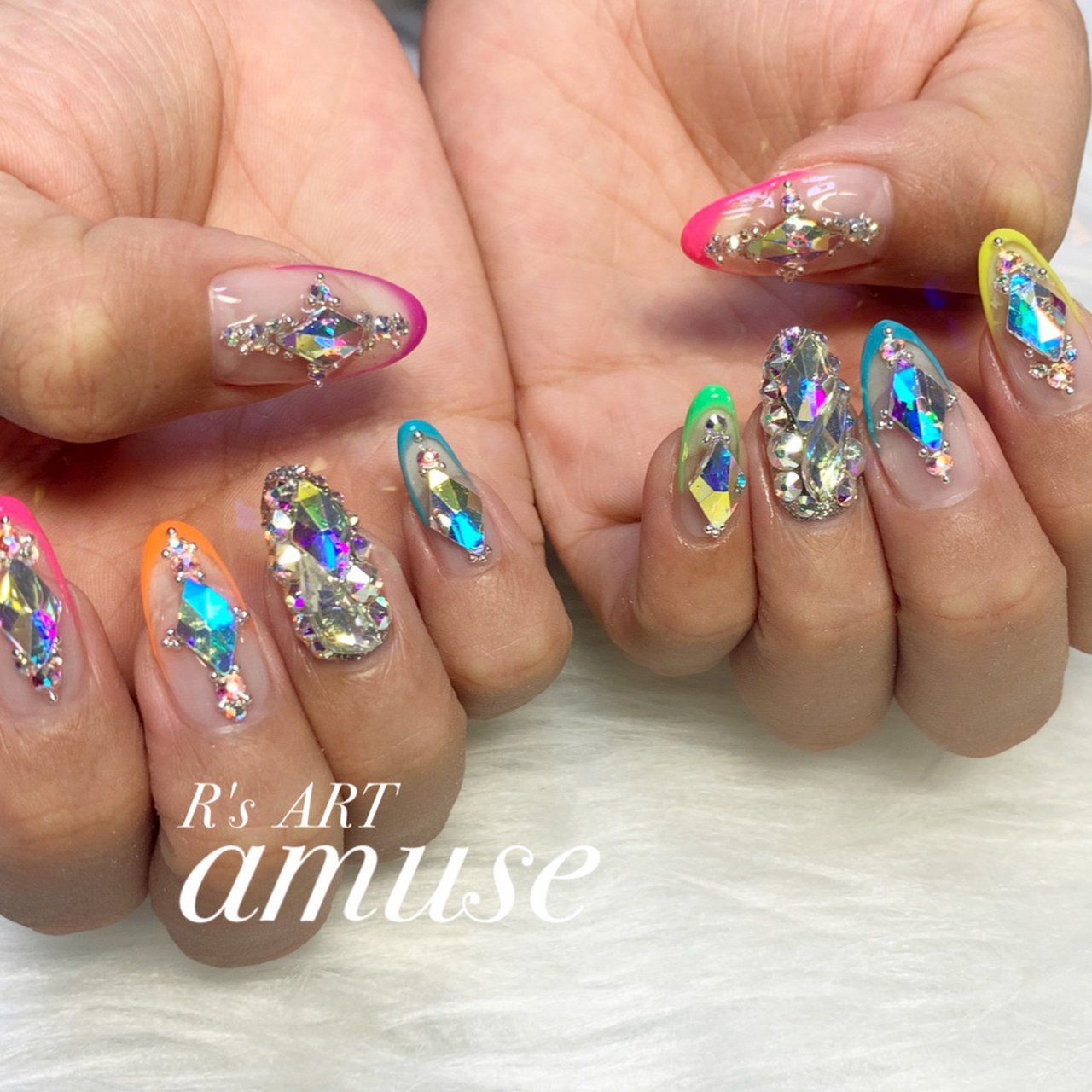 Rネイル Rie Hiramatsuのネイルデザイン[No.6505640]｜ネイルブック