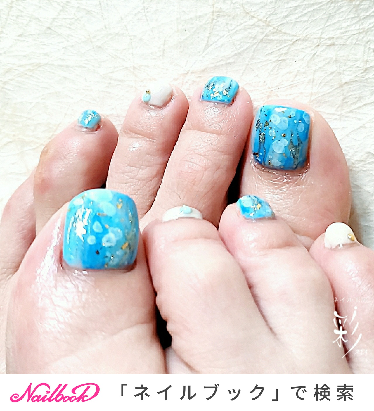 浴衣 和 セルフネイルのネイルデザイン ネイルブック