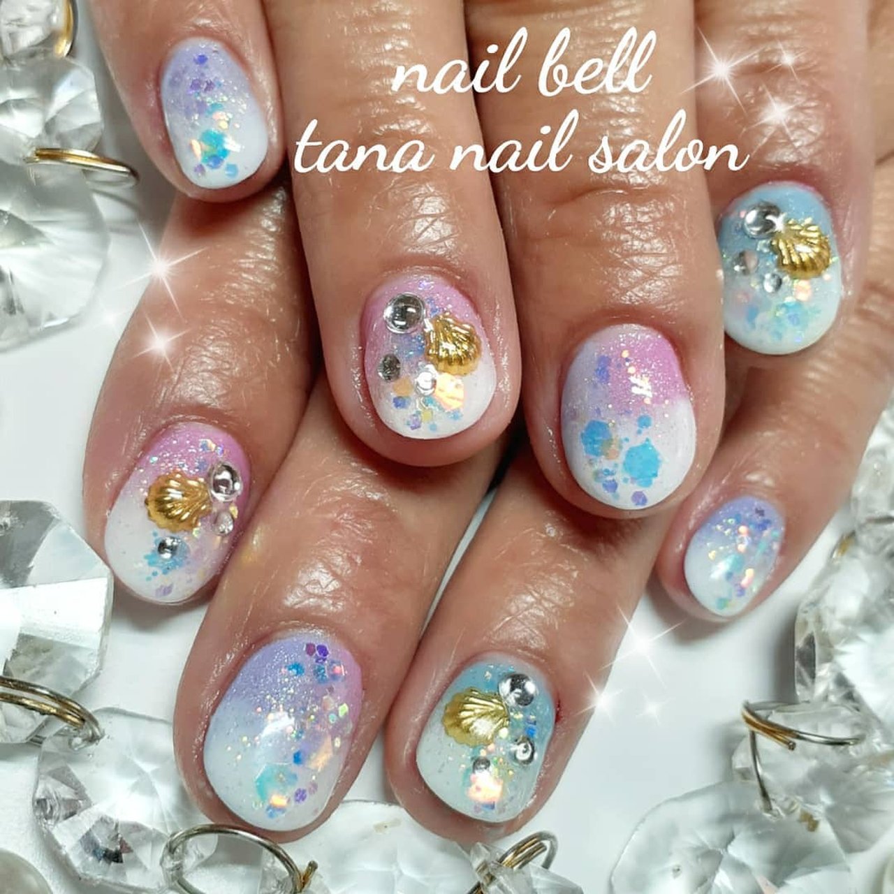 夏 旅行 海 女子会 ハンド さいとうりなのネイルデザイン No ネイルブック