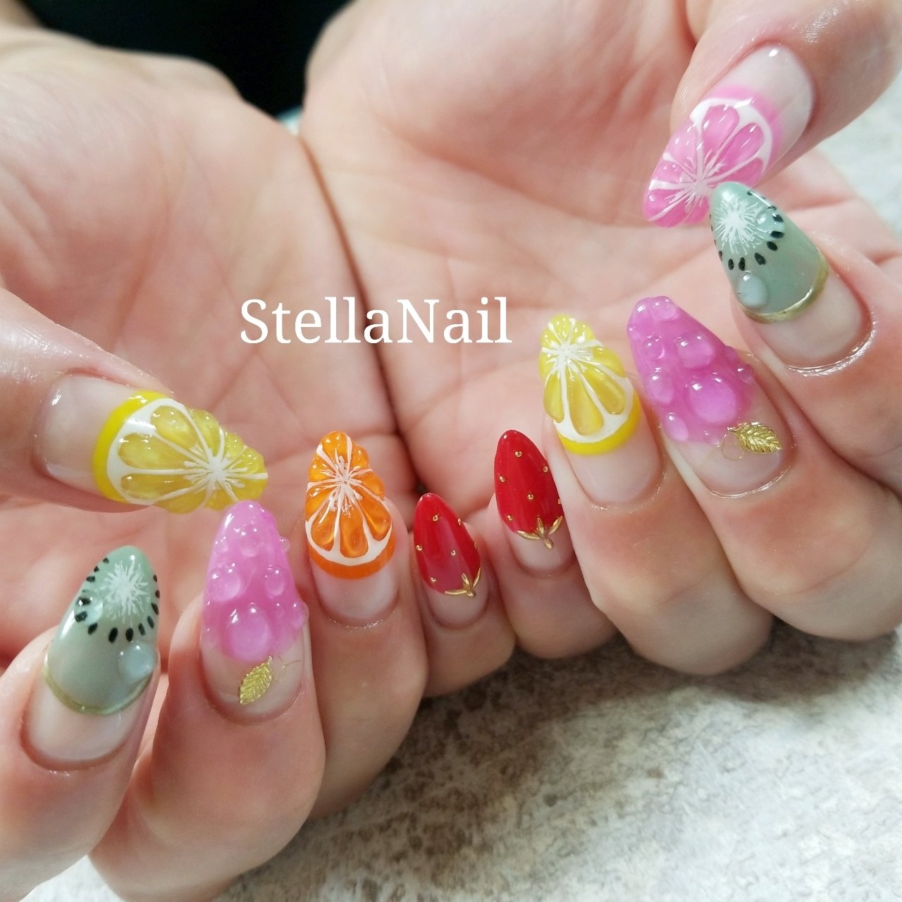 夏 旅行 海 リゾート ハンド Stella Nailのネイルデザイン No ネイルブック