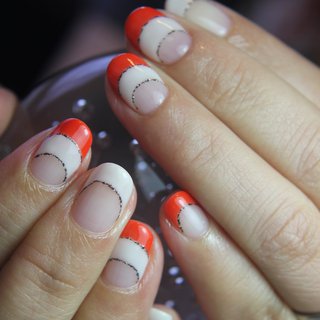 ダブルフレンチのネイルデザイン ネイルブック