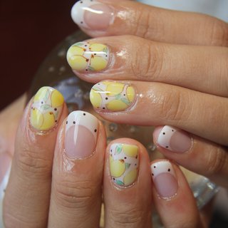 レモンのネイルデザイン ネイルブック