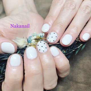 アイボリーのネイルデザイン ネイルブック