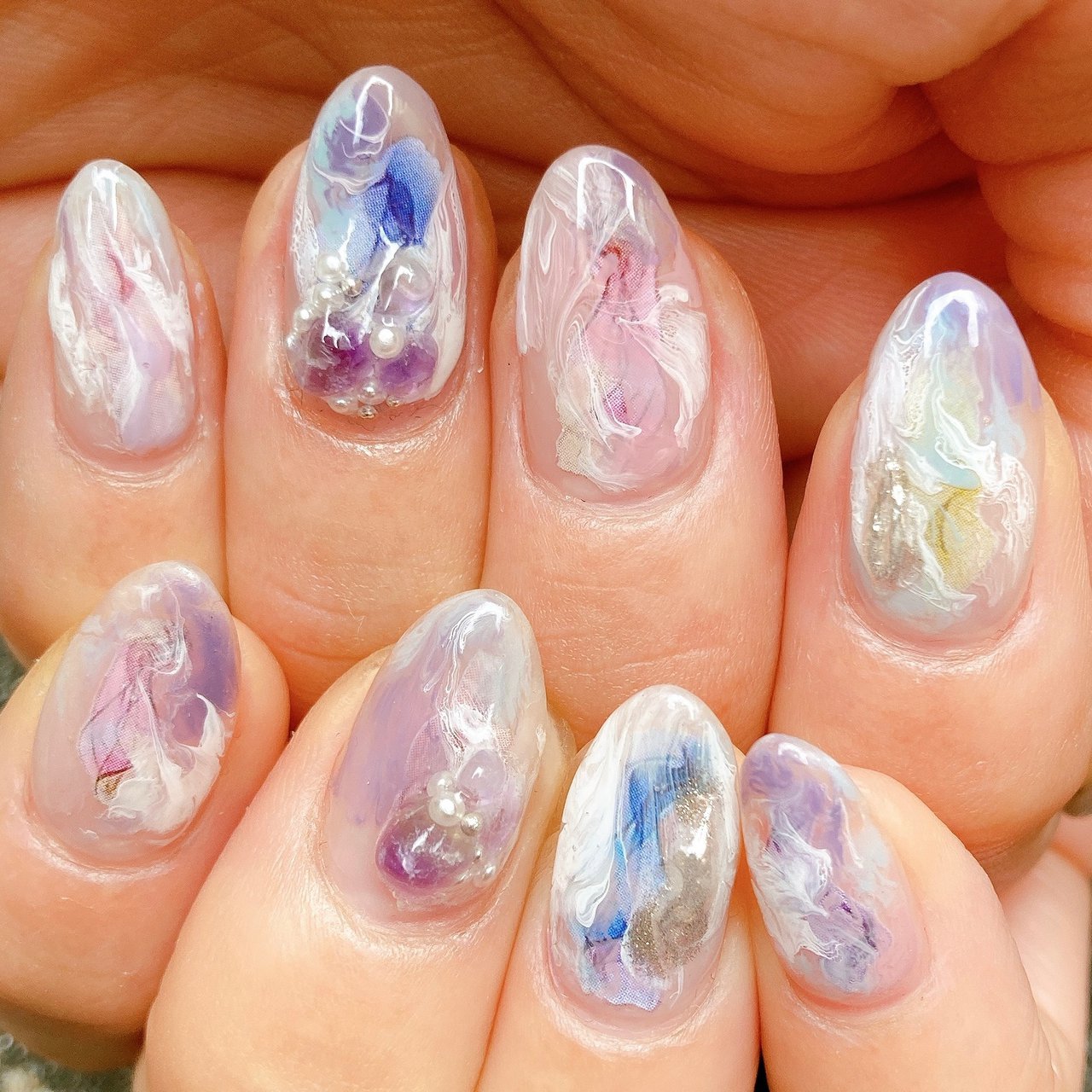 春 夏 海 リゾート ハンド Mojonailのネイルデザイン No ネイルブック