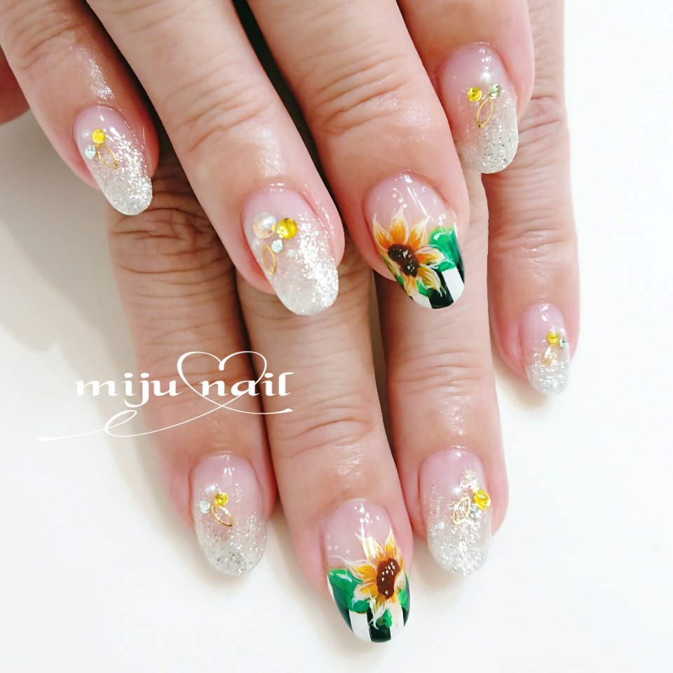 夏 リゾート 浴衣 女子会 フット Miju Nailのネイルデザイン No ネイルブック