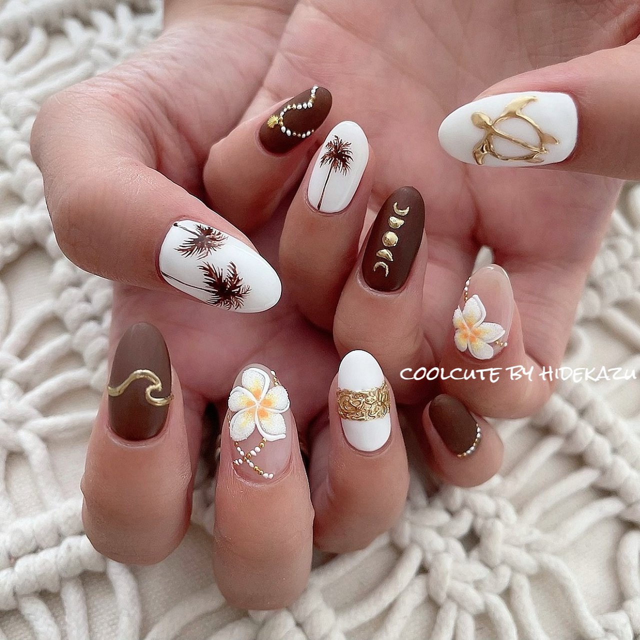 夏 海 リゾート デート ボヘミアン Hidekazuのネイルデザイン No ネイルブック