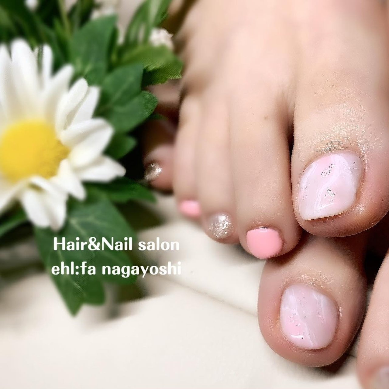 夏 オールシーズン 海 リゾート フット イルファ 長吉のネイルデザイン No ネイルブック