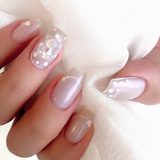 くまネイルのネイルデザイン ネイルブック