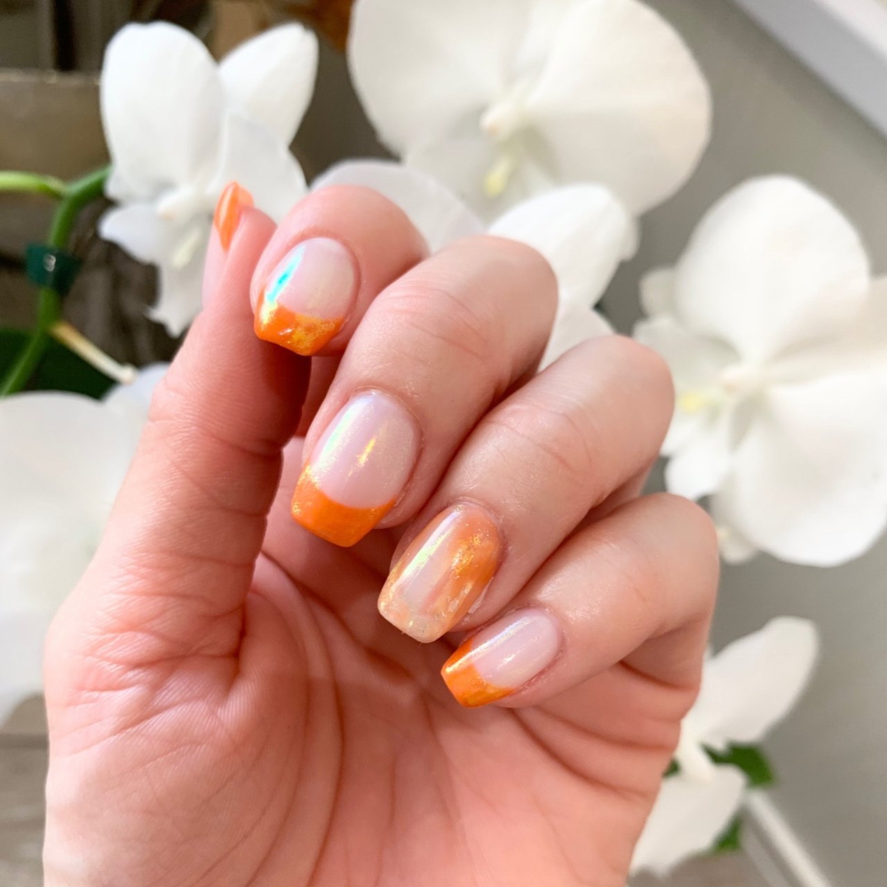 夏 海 リゾート ハンド フレンチ Shushunailのネイルデザイン No ネイルブック