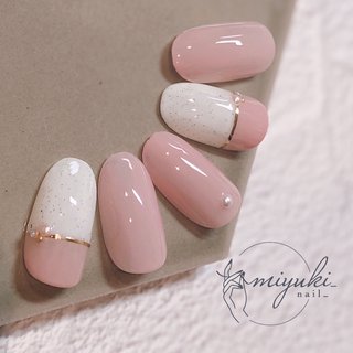 ヌードピンクのネイルデザイン ネイルブック