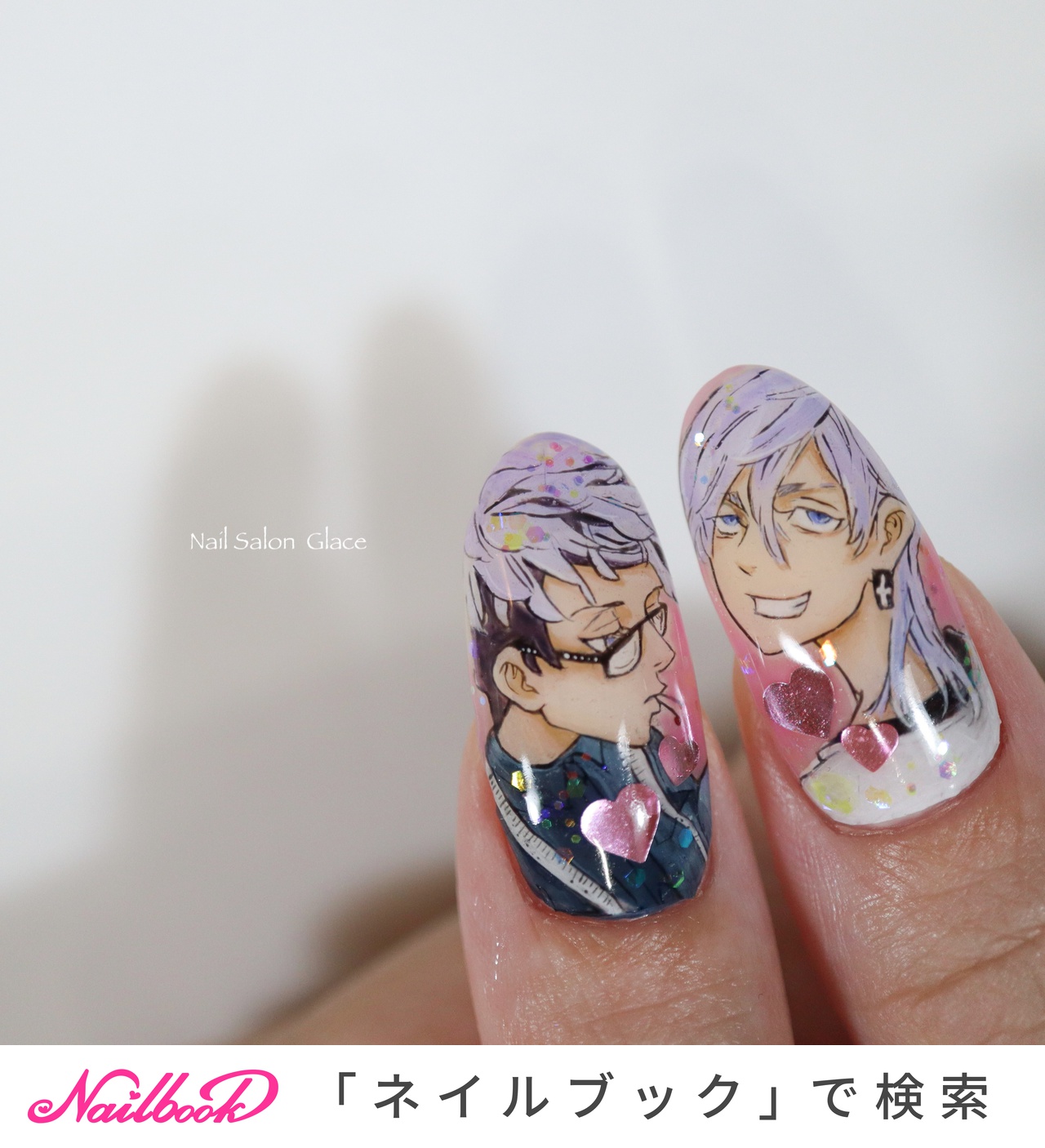 夏 オールシーズン 痛ネイル キャラクター Nail Salon Glaceのネイルデザイン No ネイルブック