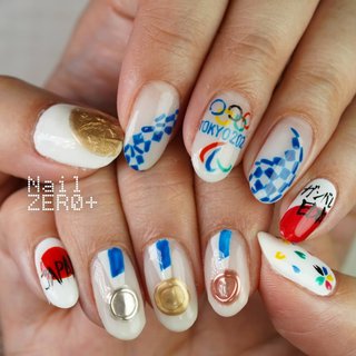 人気順 東京オリンピックのネイルデザイン ネイルブック