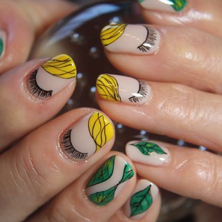 顔ネイルのネイルデザイン ネイルブック