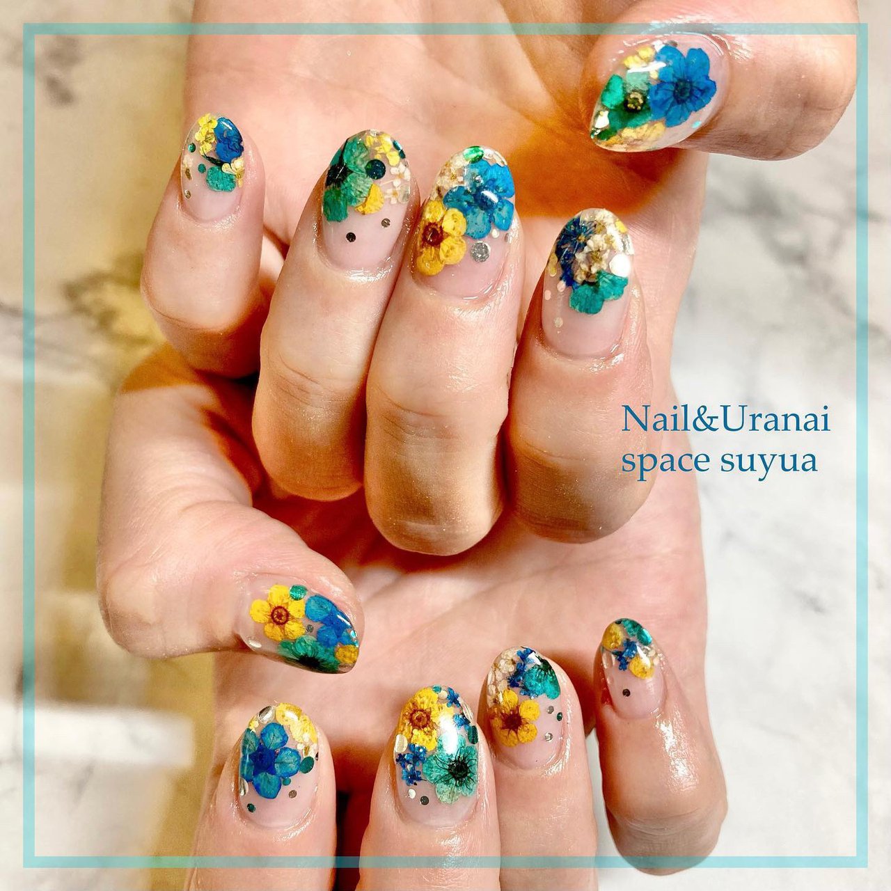 春 夏 ハンド お客様 Space Suyuaのネイルデザイン No ネイルブック