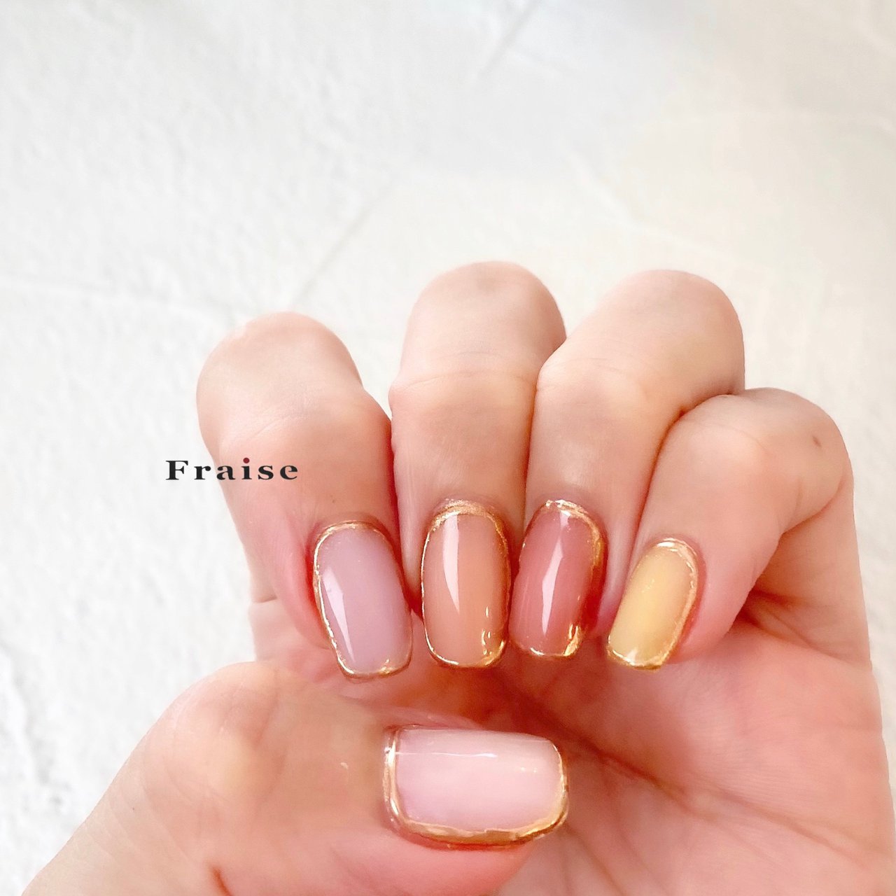 夏 オールシーズン リゾート ブライダル ハンド 山科 パラジェルサロン Fraise フレーズ のネイルデザイン No ネイル ブック