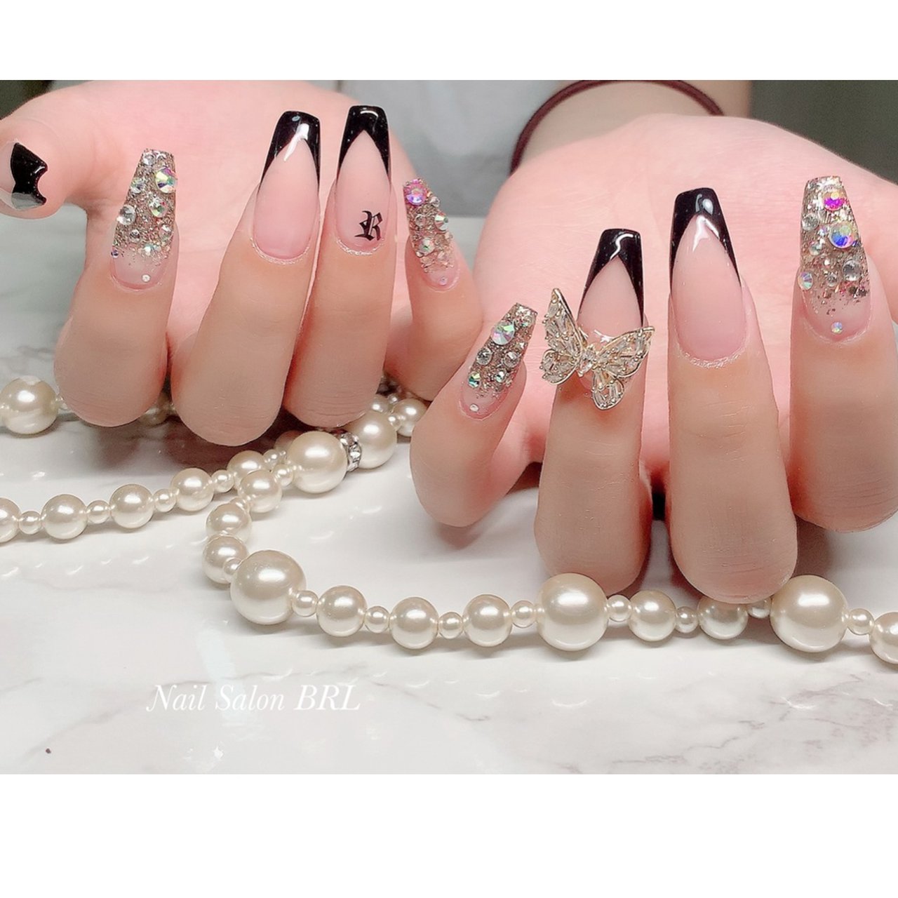 オールシーズン パーティー デート 女子会 ハンド Nail Salon Brl ネイルサロン ベリル のネイルデザイン No ネイルブック