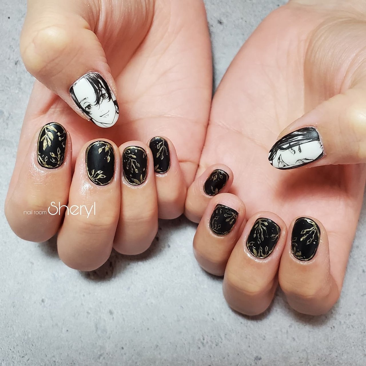 オールシーズン 女子会 ハンド フラワー 痛ネイル Yuriのネイルデザイン No ネイルブック