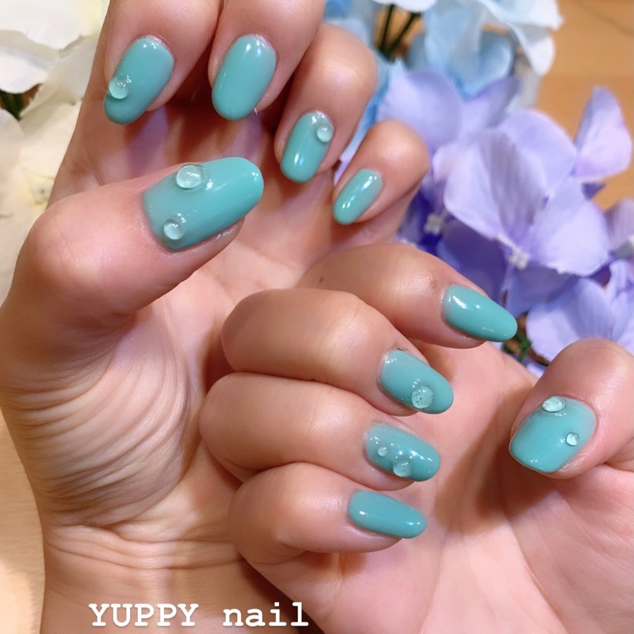 夏 オールシーズン 海 リゾート ハンド Nailsalon Yuppyのネイルデザイン No ネイルブック