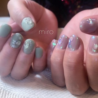 しずくネイルのネイルデザイン ネイルブック