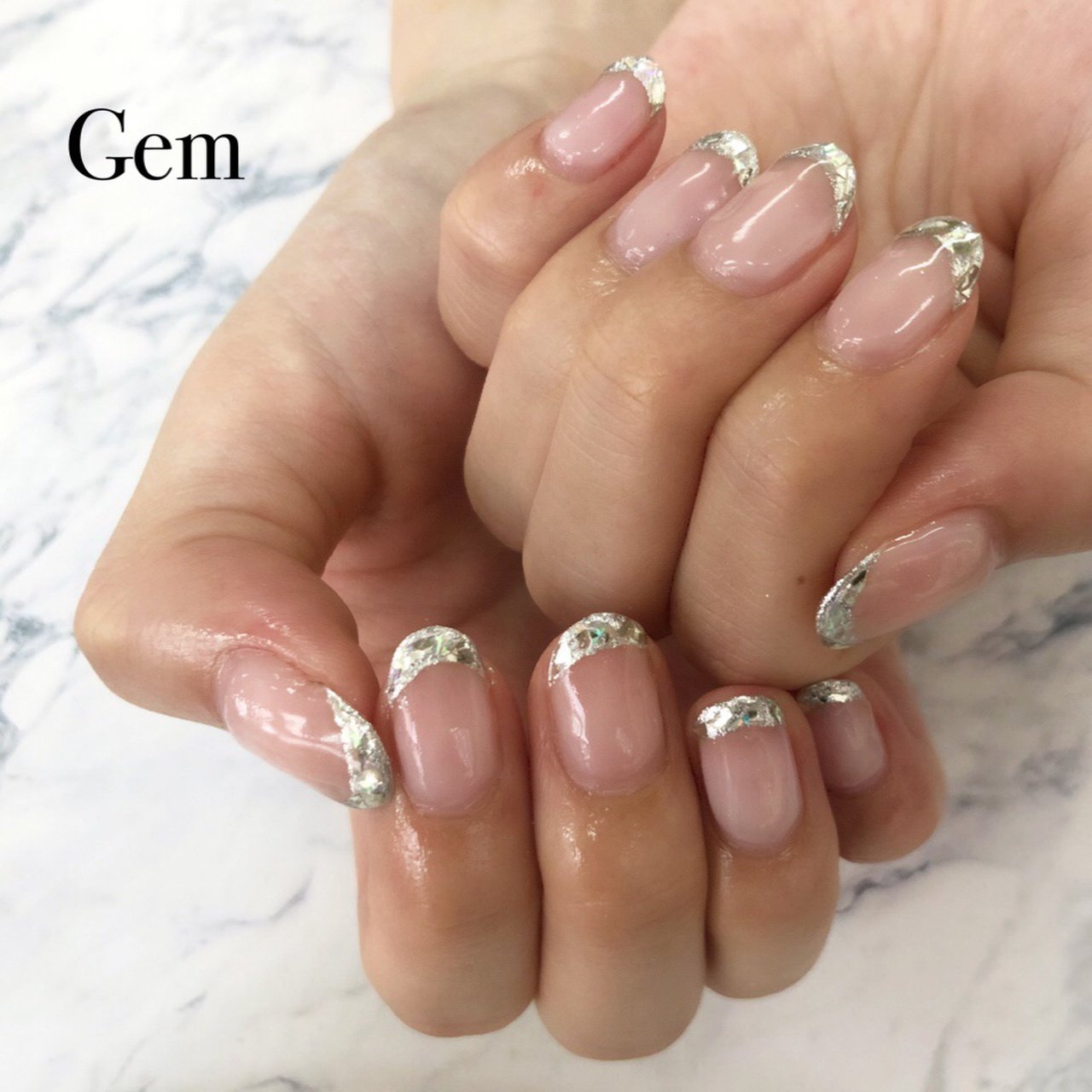 夏 オールシーズン ブライダル デート ハンド 沢井 あゆきのネイルデザイン No ネイルブック