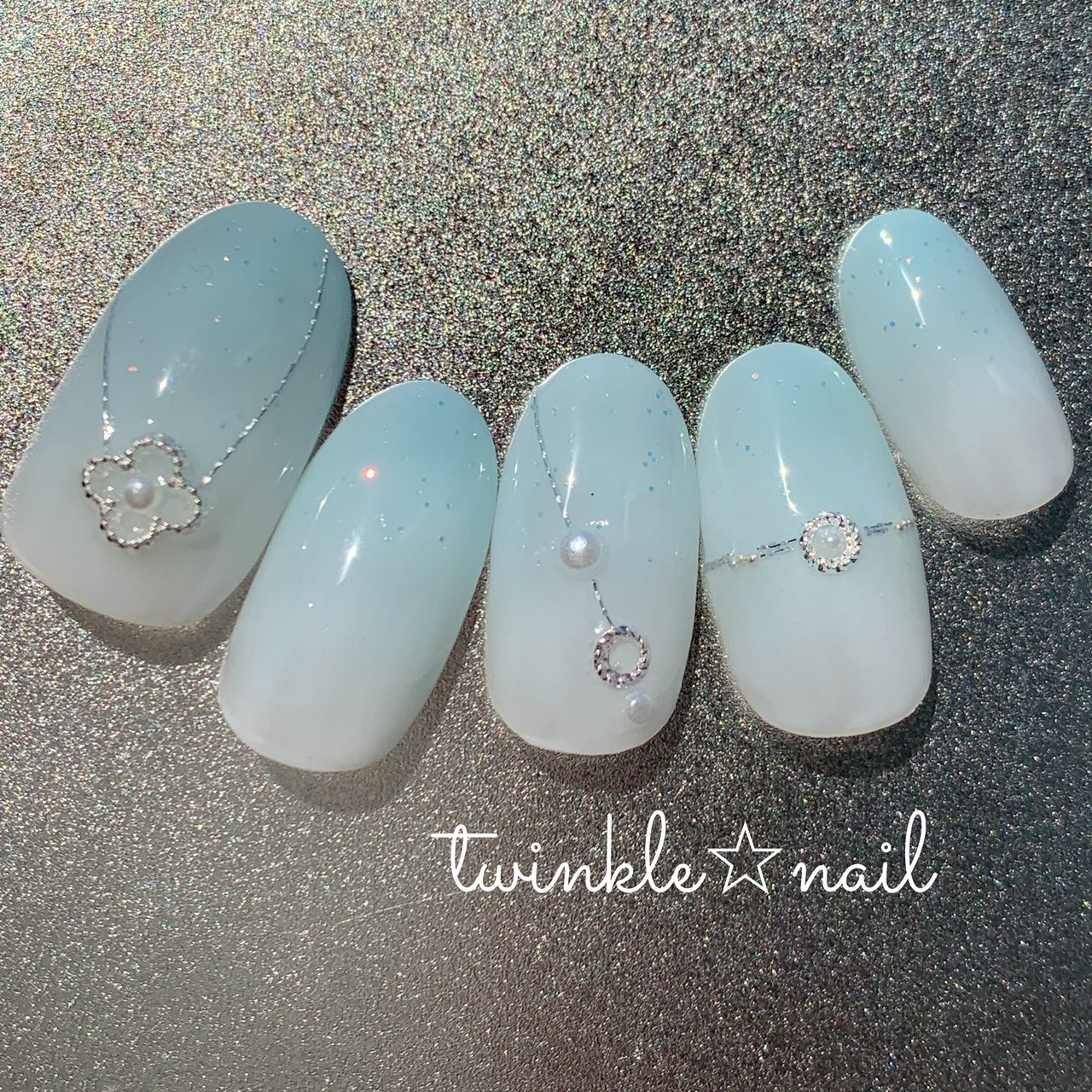 春 夏 ブライダル 女子会 ハンド Twinkle Nailのネイルデザイン No ネイルブック