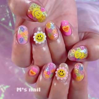 夏 レトロのネイルデザイン ネイルブック