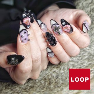 ゴシックネイルのネイルデザイン ネイルブック