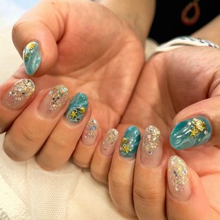 7月ネイルデザインのネイルデザイン ネイルブック