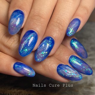 銀河ネイルのネイルデザイン ネイルブック