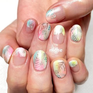 2年前のデザインを色を変えてもう一度のお客様💅✨ オススメのネオンカラー入り♡
.
.

ご予約受付中💅
初めてご来店のお客様キャンペーン 8800円
ジェル＋アート10本(手描き.エアブラシ.3D込み)

アクリルスカルプ＋2200円
.
https://lit.link/niche
.
LINEID ＠ynw6252k(＠マーク含む)
☎︎ 0353859231
定休日:毎週日曜日、第1.3月曜日
open11:00〜19:30(最終受付)
.
ネイルサロンが初めてのお客様、アクリル、スカルプチュア、その他爪のトラブルなどもお問い合わせ下さい☆
※キャラクターをご希望の際はご予約時にお知らせ下さいませ

. 
.
.
.

 #nails #ネイル #ネイルサンプル #ネイルアート #中野 #ペイントアート #ネイルデザイン#3dネイル#アートし放題 #おしゃれネイル#手描きネイル #トレンドネイル #ジェルネイル #naildesign #高円寺ネイルサロン#大人カジュアルネイル#nailsalonniche #ネイルサロンニッチ #手描きアート#中野ネイルサロン#nakano#中野ネイル#夏ネイル#カラフルネイル#リゾートネイル#リーフネイル#ネオンネイル#ネオンカラーネイル #春 #夏 #海 #リゾート #ハンド #変形フレンチ #フラワー #エスニック #トロピカル #ボタニカル #ミディアム #ホワイト #カラフル #ネオンカラー #ジェルネイル #お客様 #nailsalonniche ネイルサロンニッチ #ネイルブック