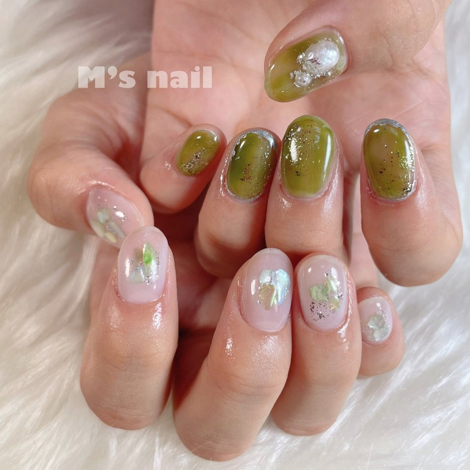 春 夏 秋 冬 シンプル まるみのネイルデザイン No ネイルブック