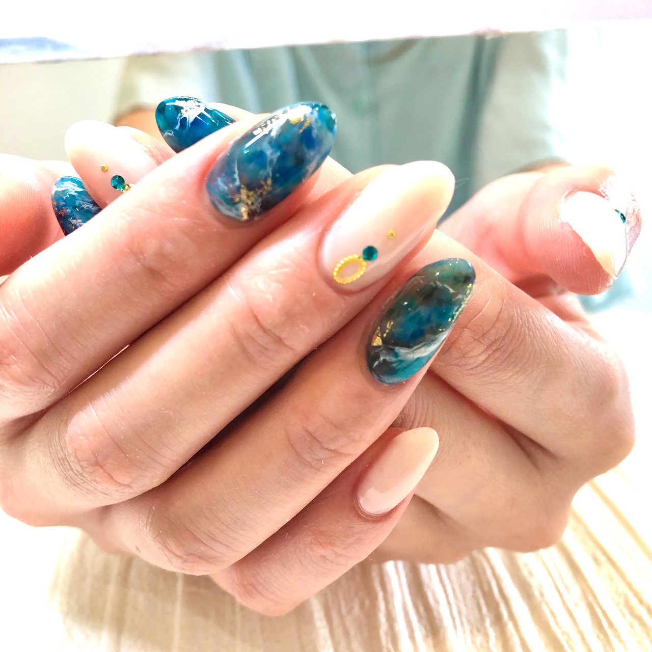 夏 海 リゾート 浴衣 ハンド はひふぅのネイルデザイン No ネイルブック