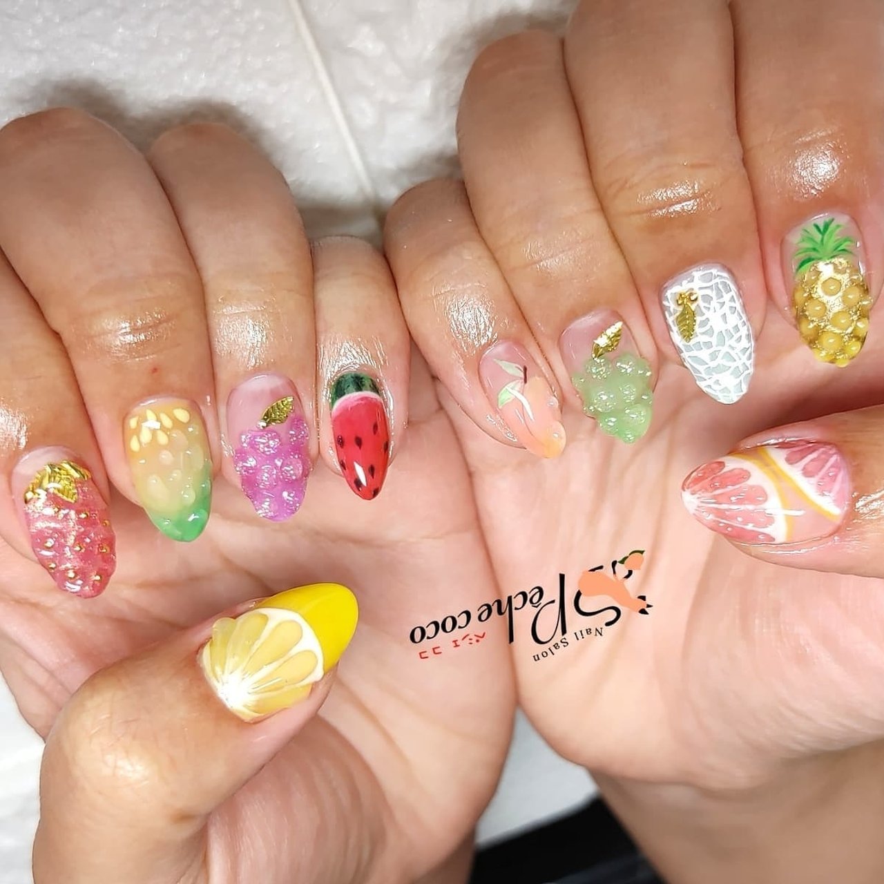 夏 海 リゾート ハンド 3d 高崎 桃子のネイルデザイン No ネイルブック