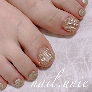 21年 新着順 ゴールドフットネイルのネイルデザイン ネイルブック