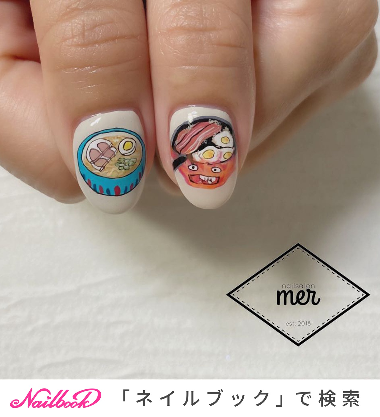 おすすめ順 ジブリ飯ネイルのネイルデザイン ネイルブック